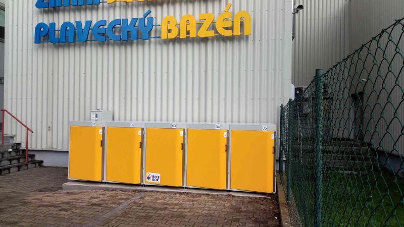 Bike Box - Ceska Lipa, swimming pool