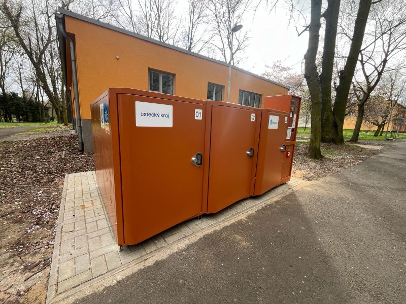 Bike Box - Kadan, Rooseweltovy sady
