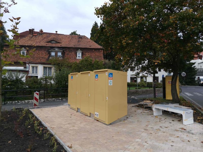 Bike Box - Krásná Lípa, Dittrich street