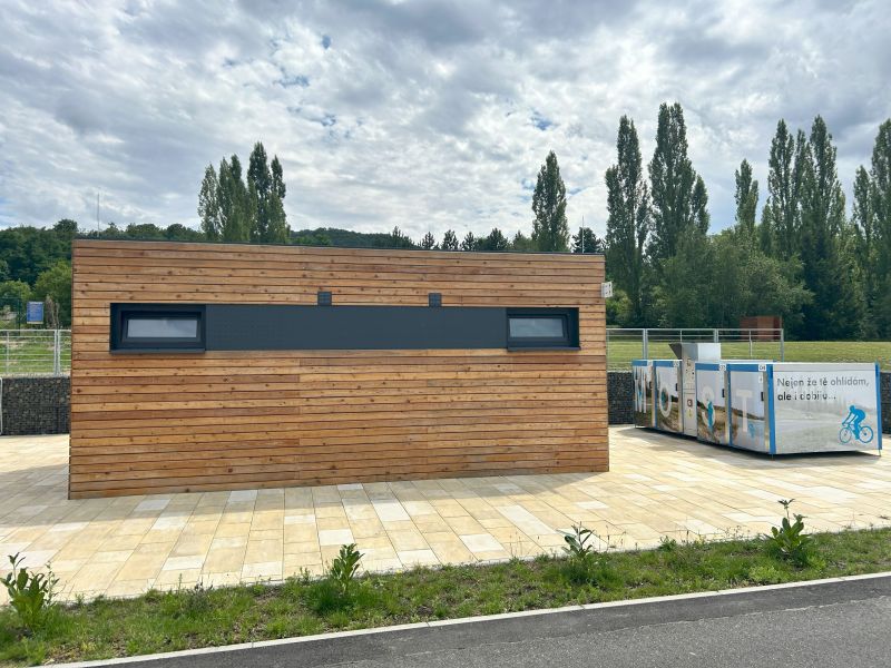 Bike Box - Most, leisure centre Matylda